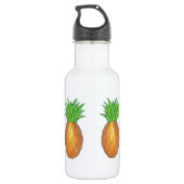 D'eau Pineapples de l'île tropicale Bouteille de fruits (Dos)
