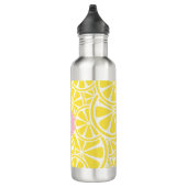 D'eau Pink Lemonade Lemon Slices Monogramme Bouteille d' (Droite)
