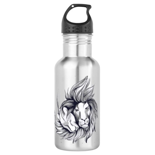 D'eau Soif ? Bois Amour ! Bouteille isotherme (Devant)