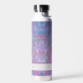 D'eau Spring Dream Floral Nom personnalisé Bouteille d'e (Gauche)