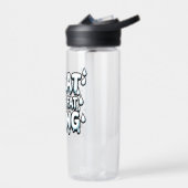 D'eau Sweat is Fat Cry Funny Gym Citation bouteille d'ea (Gauche)