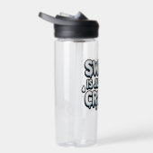 D'eau Sweat is Fat Cry Funny Gym Citation bouteille d'ea (Droite)