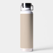 D'eau Tendance Couleur doux Taupe Monogramme Bouteille d (Arrière)