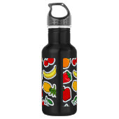 D'eau Tutti frutti, bouteille (Dos)