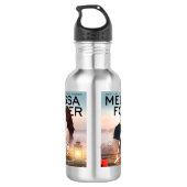 D'eau Wild Island Love bouteille de sport (Dos)