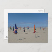 Deauville parasols briefkaart (Voorkant / Achterkant)