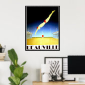 Deauville Vintage Poster (Thuiskantoor)