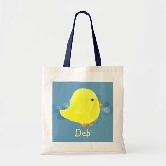 Deb Baby Chick Shopping / Beach / Gift Bag Tote Bag (Voorkant)