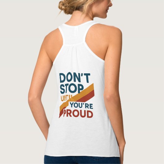 Débardeur Alimenté par le feu (Dos)