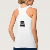 Débardeur Amusante poignée de coude, distance sociale (Dos)