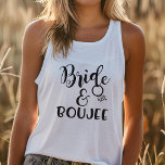 Débardeur Bachelorette Bride and Boujee Wedding<br><div class="desc">Bachelorette Bride and Boujee Wedding
Perfect Bridal Shirt for the Bride to Be! Click my brand name to see more!</div>