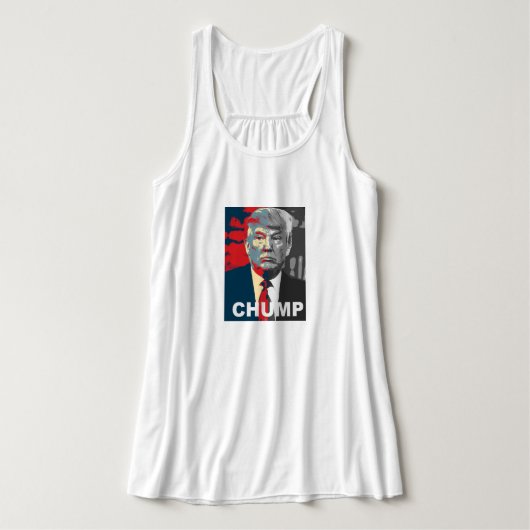 Débardeur Campagne anti-Trump | Chump Muscle Tank (Design devant)