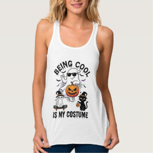Débardeur C'est Cool C'est Costume Halloween Fantôme Citroui