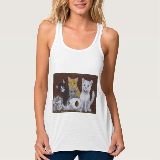Débardeur Chatons joueurs (Devant)