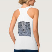 DÉBARDEUR CHEMISE BLANCHE DE RACER DU TIGRE (Dos)