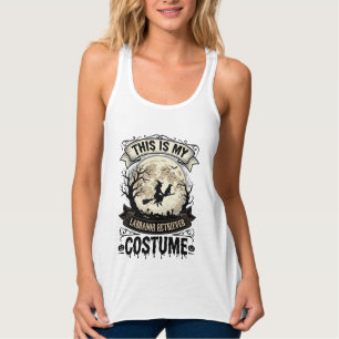 Débardeur Chemise de costume d'Halloween de sorcière de Retr