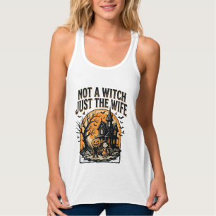 Débardeur Chemise de femme Halloween Design de maison hantée