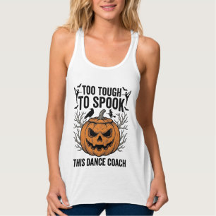 Débardeur Chemise de gravure de citrouille Halloween de prof