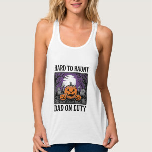 Débardeur Chemise de papa Halloween difficile à hanter drôle
