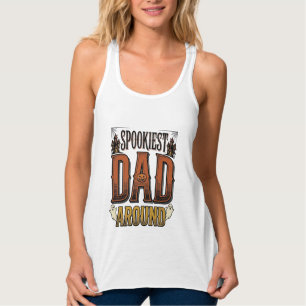Débardeur Chemise de papa Halloween Père effrayant Gravure v