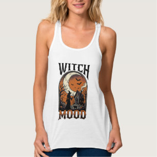 Débardeur Chemise de sorcière Halloween Design de Lune Hanté