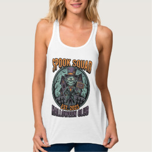Débardeur Chemise de zombie Halloween drôle de l'équipe Spoo