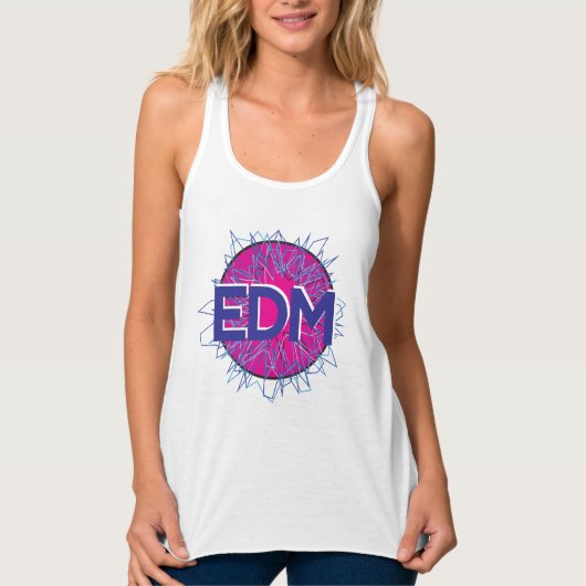 Débardeur Chemise Rave EDM (Devant)