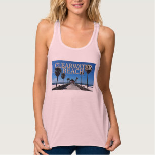 Débardeur Chemise T-Shirt Clearwater Beach Floride