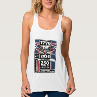 Débardeur Chemise Vintage Eagle 1776 2026 Typographie Patrio