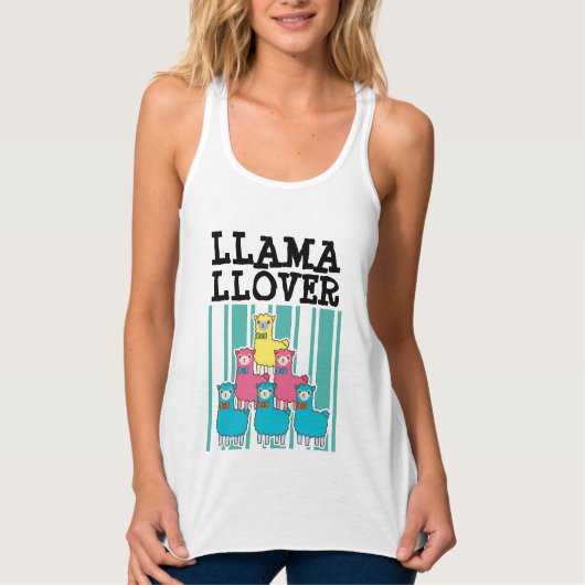 DÉBARDEUR CHEMISES LLAMA LOVER (Devant)