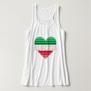 Débardeur Coeur algérien, J'aime l'Algérie