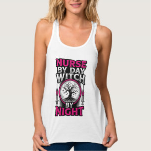 Débardeur Conception de chemise Halloween Sorcière de nuit I