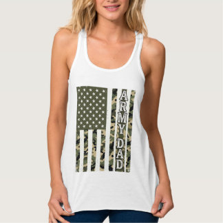 Débardeur Conception de T-shirt vintage avec drapeau américa