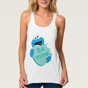 Débardeur Cookie Monster "Be Mine" Candy Saint-Valentin