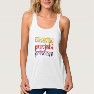 Débardeur cool canadien punjabi princess india pride desi