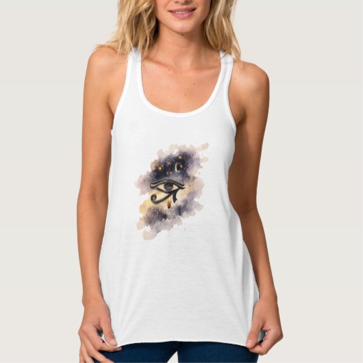 Débardeur Cosmic Eye of Horus Ancient Egyptian Symbol (Devant)