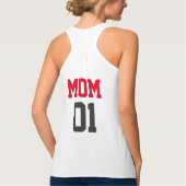 Débardeur Costume de Halloween de basket-ball de grossesse (Dos)