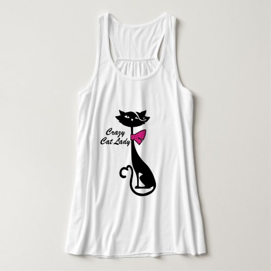 Débardeur Dame du Crazy Cat (Design devant)