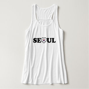 Débardeur Drapeau Seoul Love Heart Taegeukgi