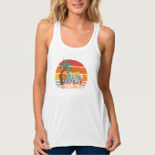 Débardeur Eat Sleep Beach Tank - Custom Summer Vibe Top (Devant)