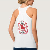 Débardeur FEMME INCENDIÉE avec CROIX DE MALTESE [17] (Dos)