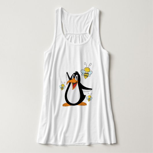 Débardeur femme Penguin Bumblebee (Design devant)