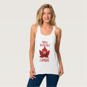 Débardeur Femmes Canada Chemises Funny Canada Souvenir Top (Devant entier)