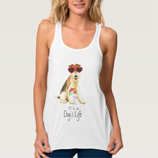 Débardeur Fil d'été Fox Terrier (Devant)