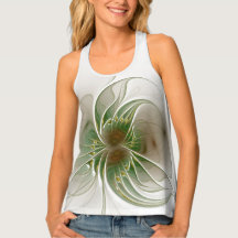 Fleur imaginaire fractale douce et tendresse