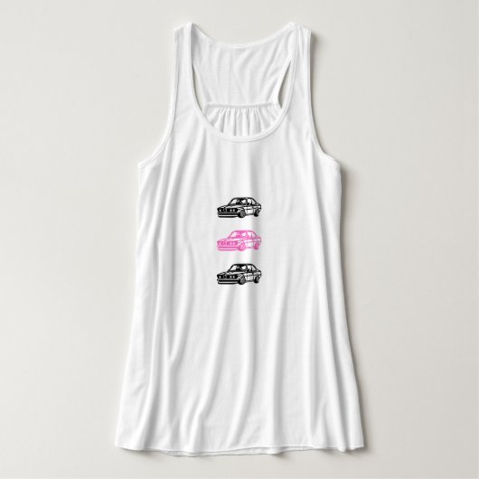 Débardeur Girls Car T‑Shirt (Design devant)