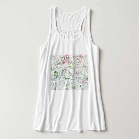 Débardeur Glitter & Sequin Slime Tank Top (Design devant)