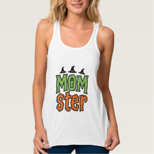 Débardeur Halloween Momster Vintage Mom Conception de T-Shir