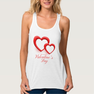 Débardeur Happy Valentine’s Day Heart Love Design-23540