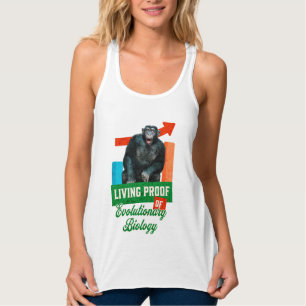 Débardeur Humour Évolutionnaire Biologie Chimpanzé Drôle